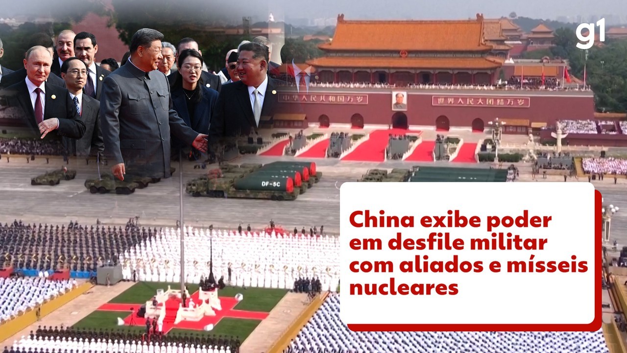 Análise: Exibição militar da China mostra risco da política de tarifas de Trump